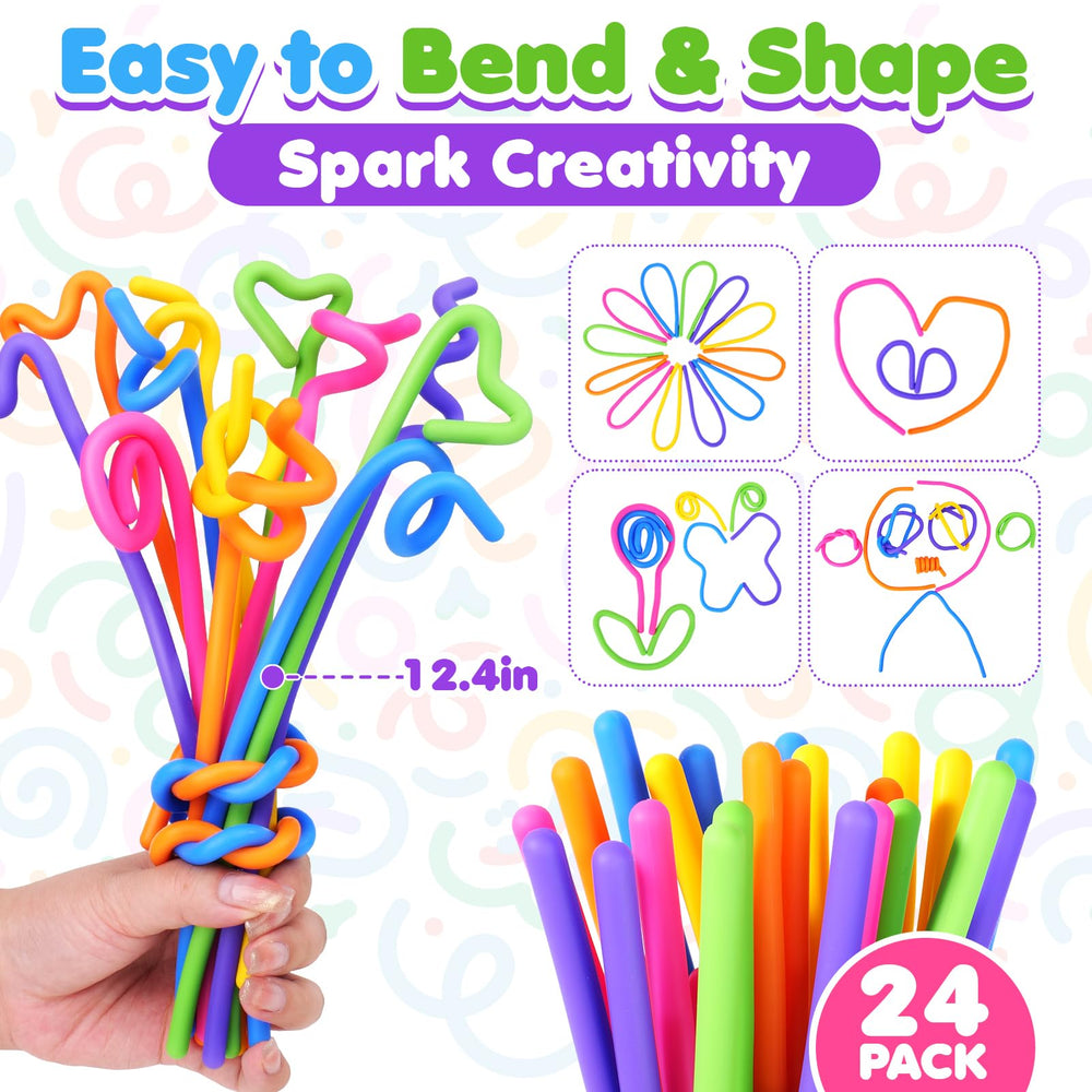 KLT fidget sticks soft rubber material ensures safe, tactile feedback for curious hands