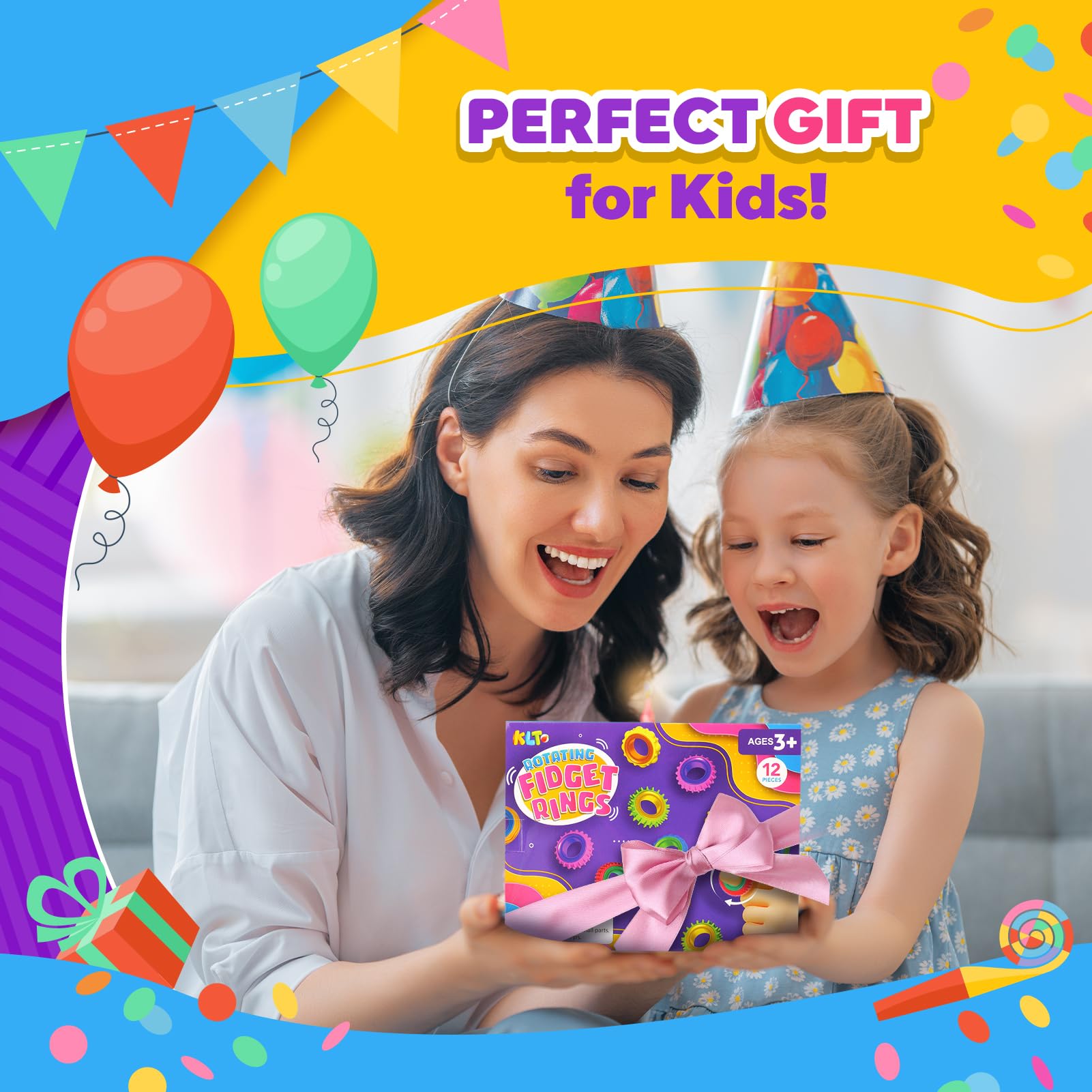 KLT sensory rings gift-pack idea for rewards or party favors.