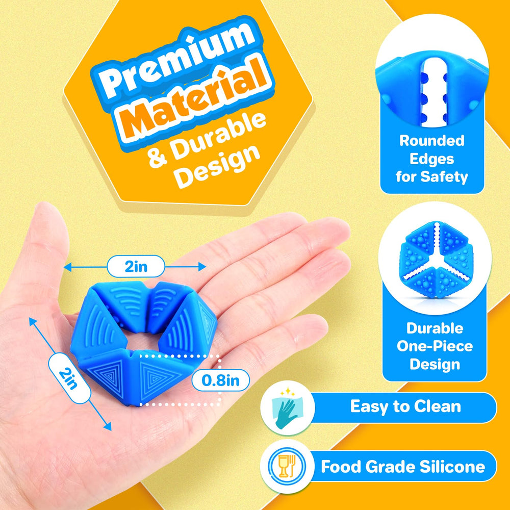 KLT quiet fidget cube designed for classroom focus and silent use.