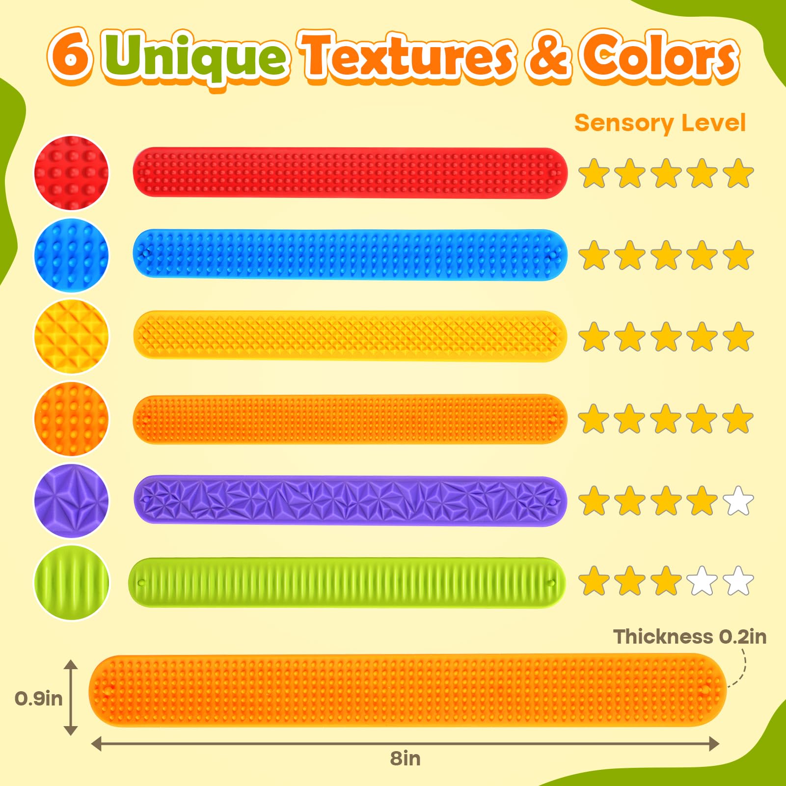 KLT soft silicone bracelets inside view highlighting skin-friendly comfort.