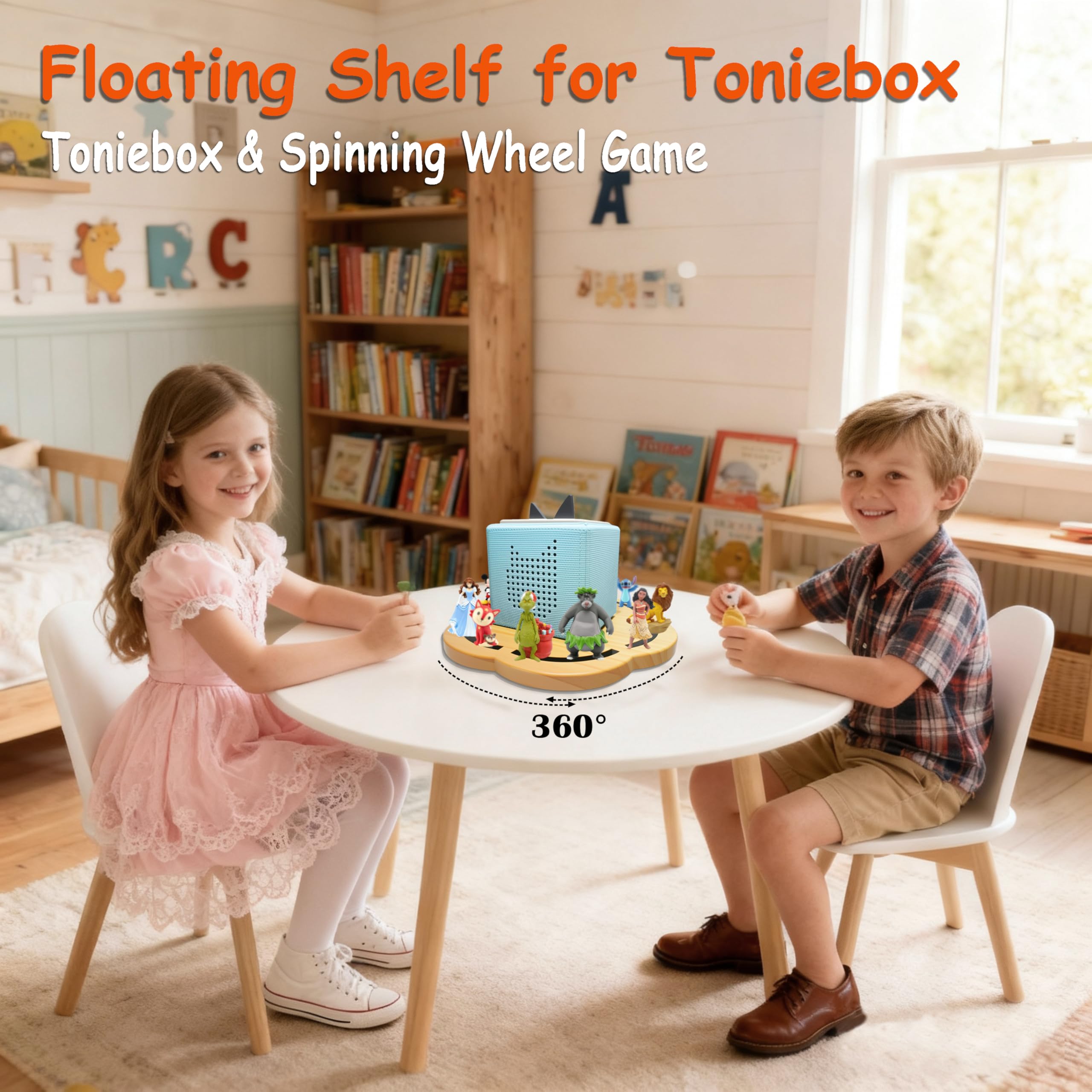 KLUNMA magnetic strips securely hold Tonie dolls for quick access