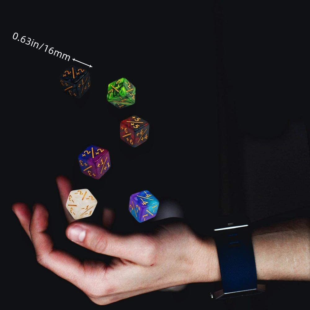 KLURXZGYPTH d20 dice included for rapid lookups and rolls