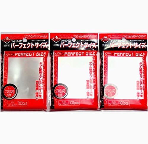 KMC 100 Card Barrier soft sleeves close-up protects card collections during handling