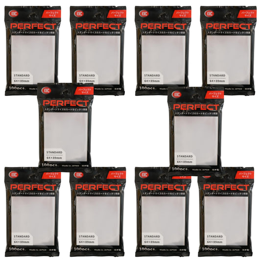 KMC Card Barrier Perfect Size front view protects standard 89x64 mm cards.