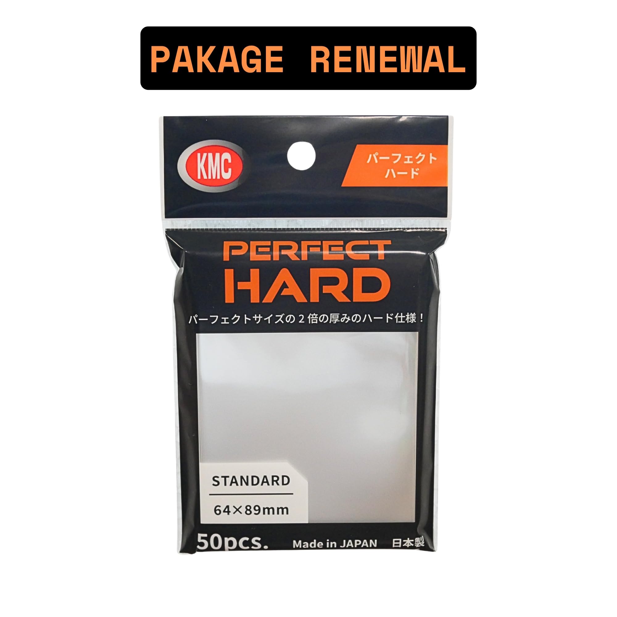 KMC Perfect Hard sleeve used with Hyper Mat for a smoother game feel.