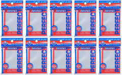 KMC Perfect Size Card Sleeves Mini protects valuable cards during storage and gameplay