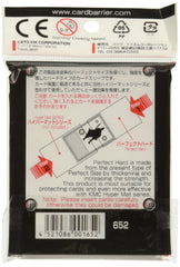 KMC Supplies hard sleeves back view ideal for tournament-ready card protection