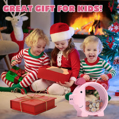 KMC piggy bank pink gift ready packaging ideal present