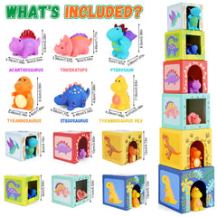 KMTJT Numbered dinosaur blocks support early counting practice