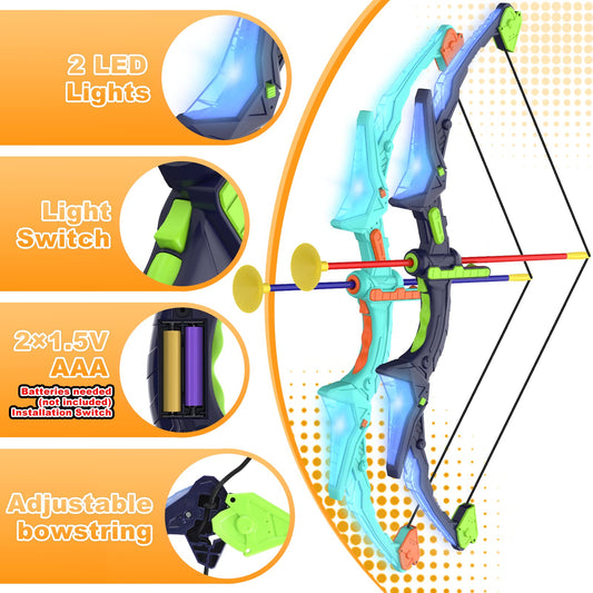 Kmuxilal 14 suction arrows provide safe indoor targeting.