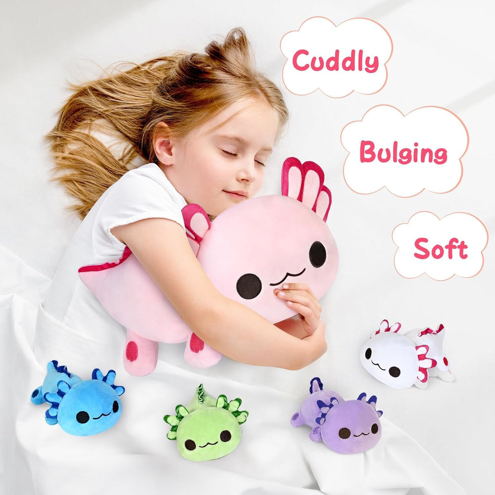KMUYSL axolotl baby plush purple bright imaginative pal