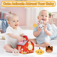 KMUYSL plush chick for rattle and crinkle discovery.