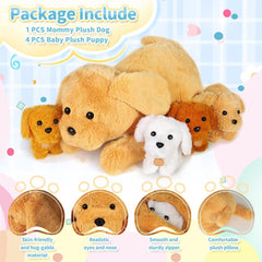 KMUYSL Compact packaging makes this plush set easy to carry.