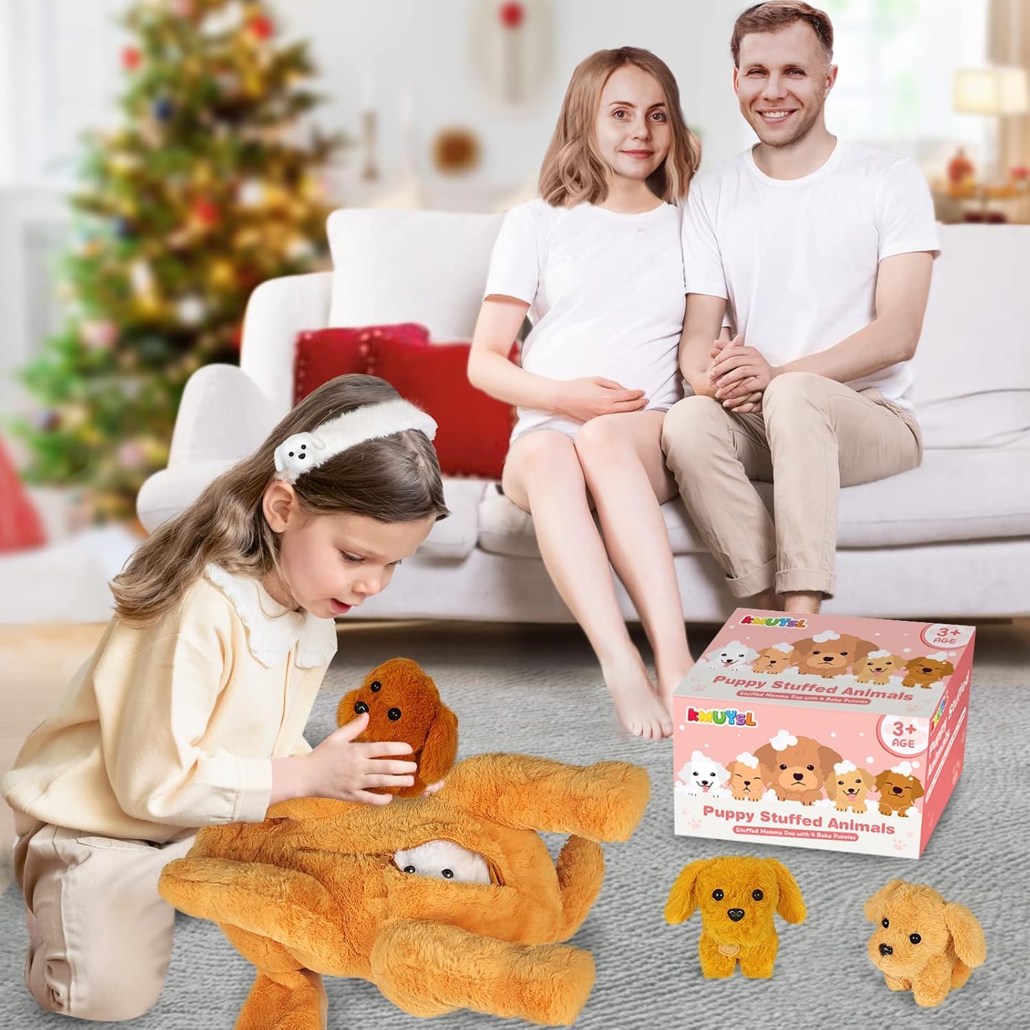 KMUYSL Gift-ready plush set ideal for baby and toddler gifting.