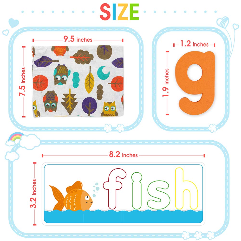 KMUYSL Preschool learning kit supports early vocabulary expansion.