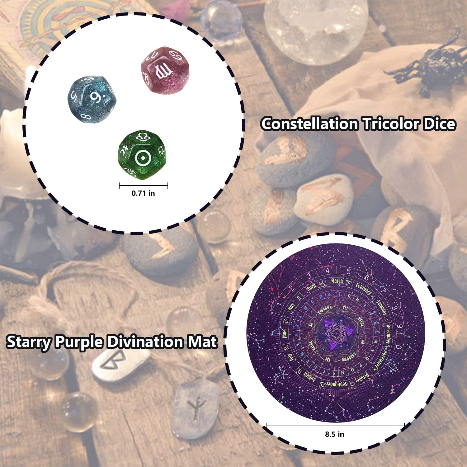 Knana amethyst pendulum ready for focused dowsing sessions
