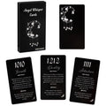 Knana Angel Numbers card deck front design signaling new beginnings for daily meditation.