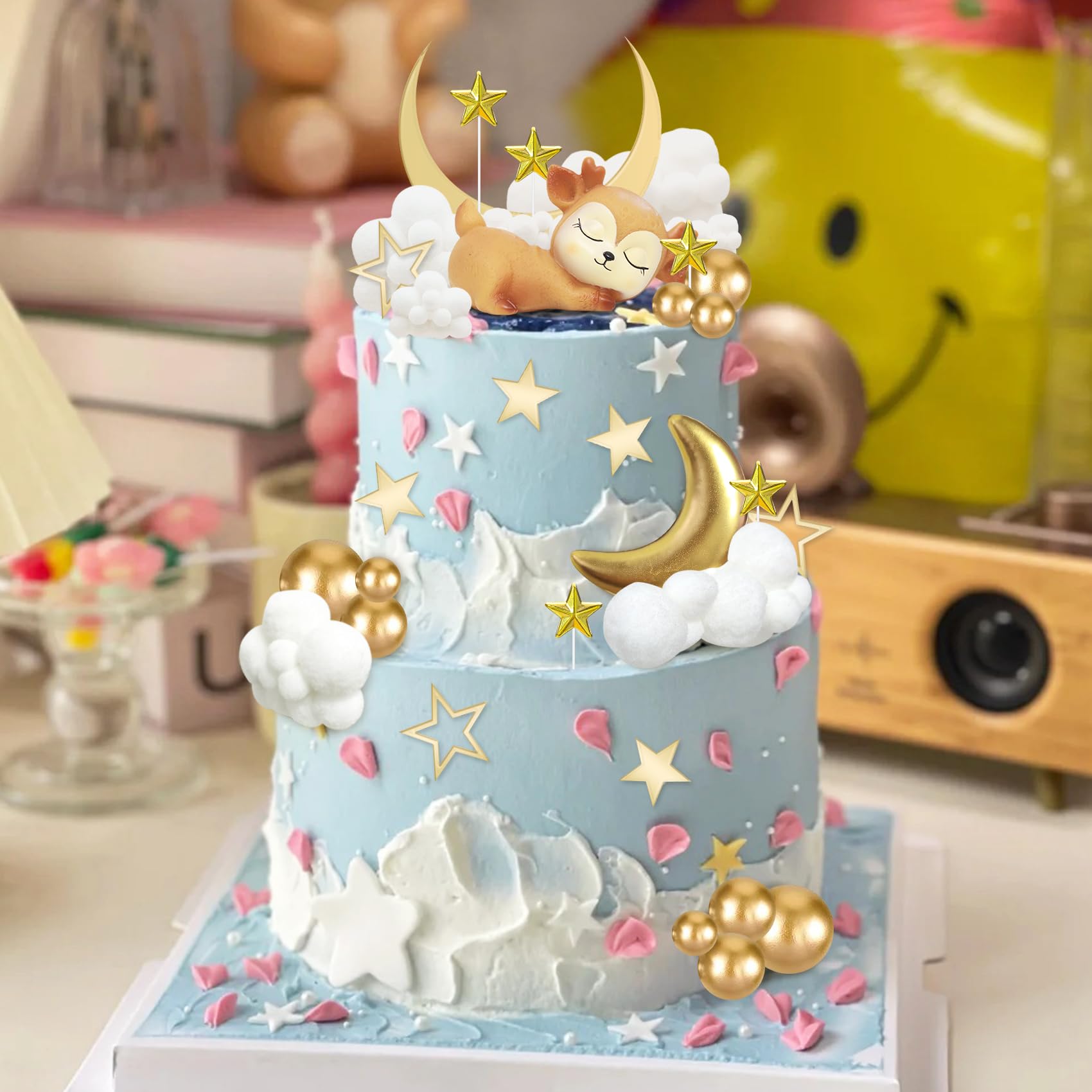 Knana five point star cupcake toppers bring festive charm to desserts