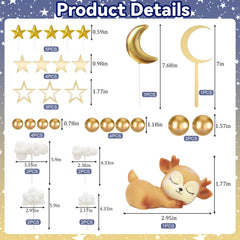 Knana moon cake toppers add celestial touch for baby showers