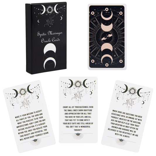 Knana Spirit Messages 54-card deck laid out for reflective guidance.