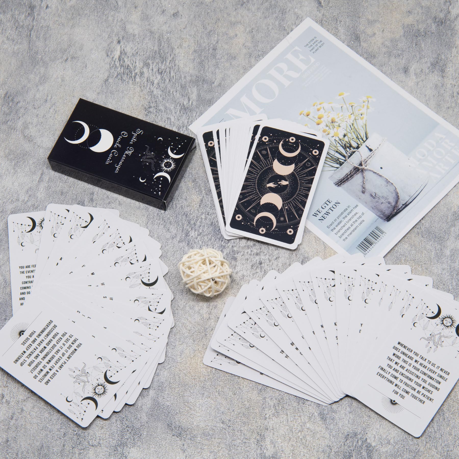 Knana Spirit Messages deck in hand boosts confident inspiration.