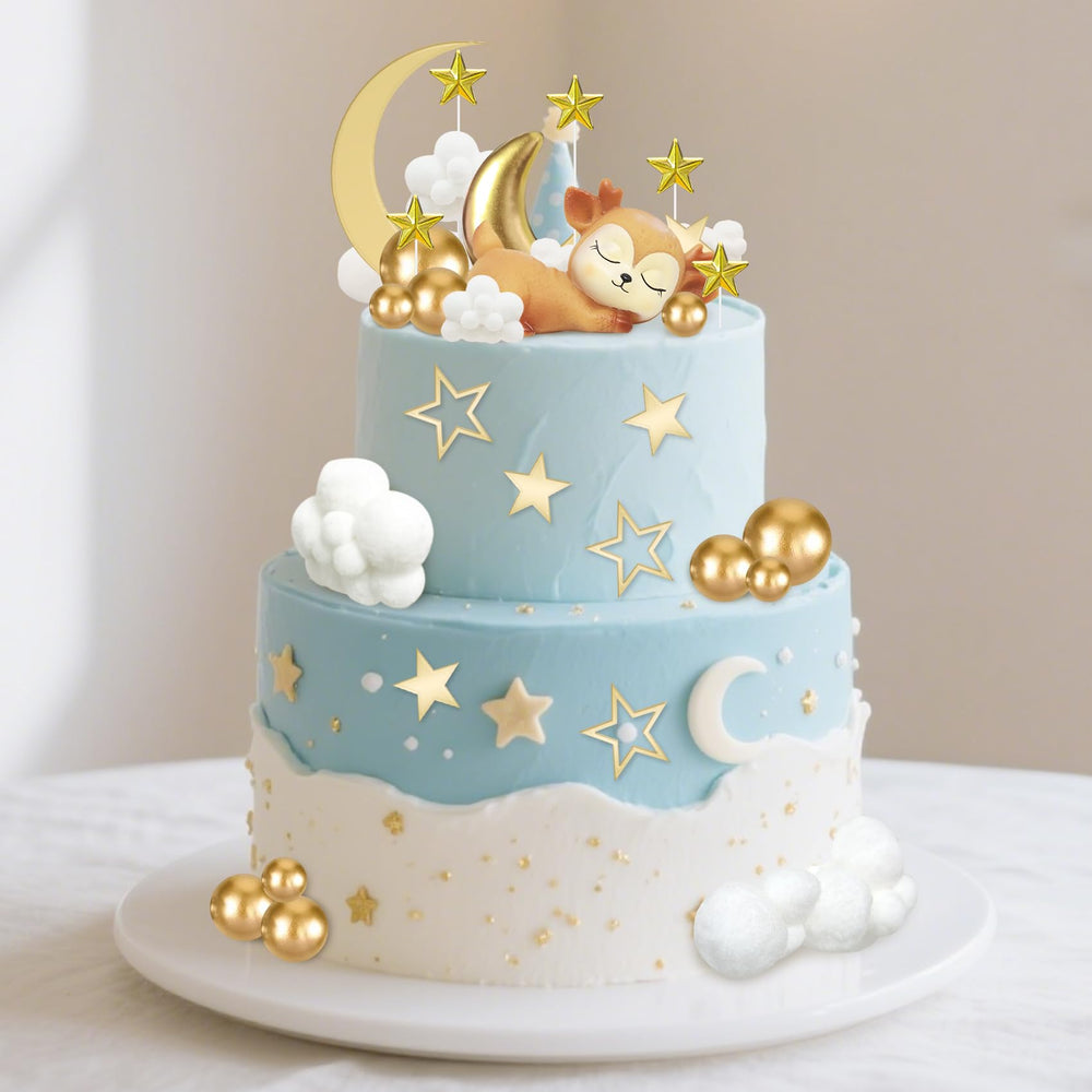 Knana star cake toppers sparkle for birthdays and events