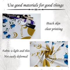 Knana tarot altar cloth pattern details add energy and wisdom to sessions.