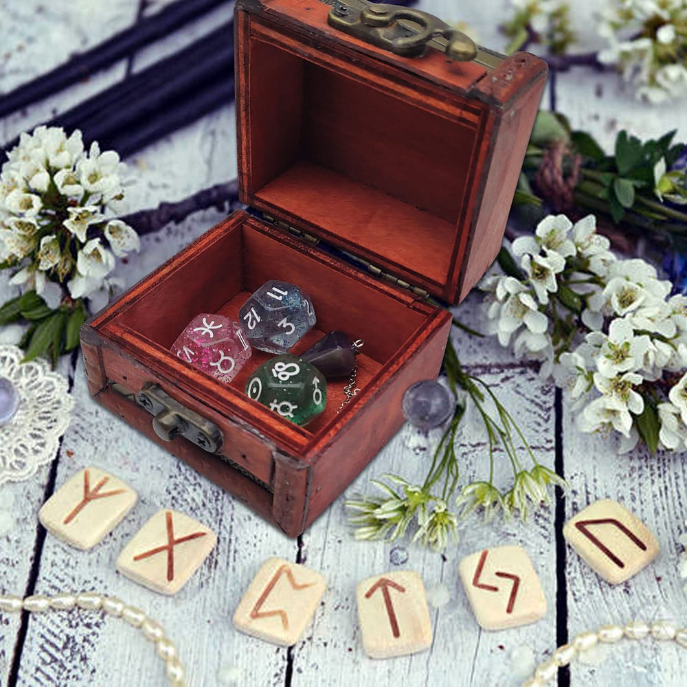 Knana tarot dice with constellation symbols for readings