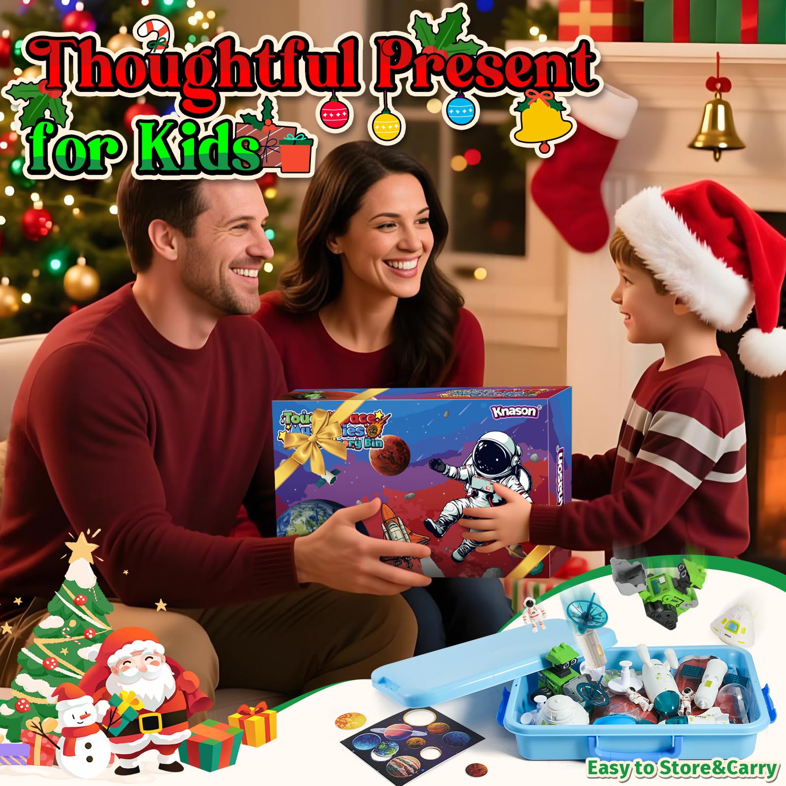 KNASON gift-ready space theme, perfect for birthdays or holidays