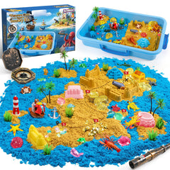 KNASON pirate treasure bin open for imaginative play