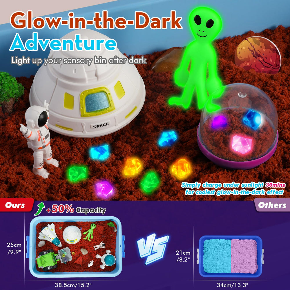 KNASON sandbox with lid, easy storage after play