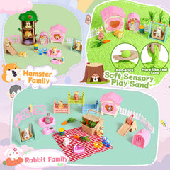 KNASON tree house and pet houses image inviting imaginative pet care play.