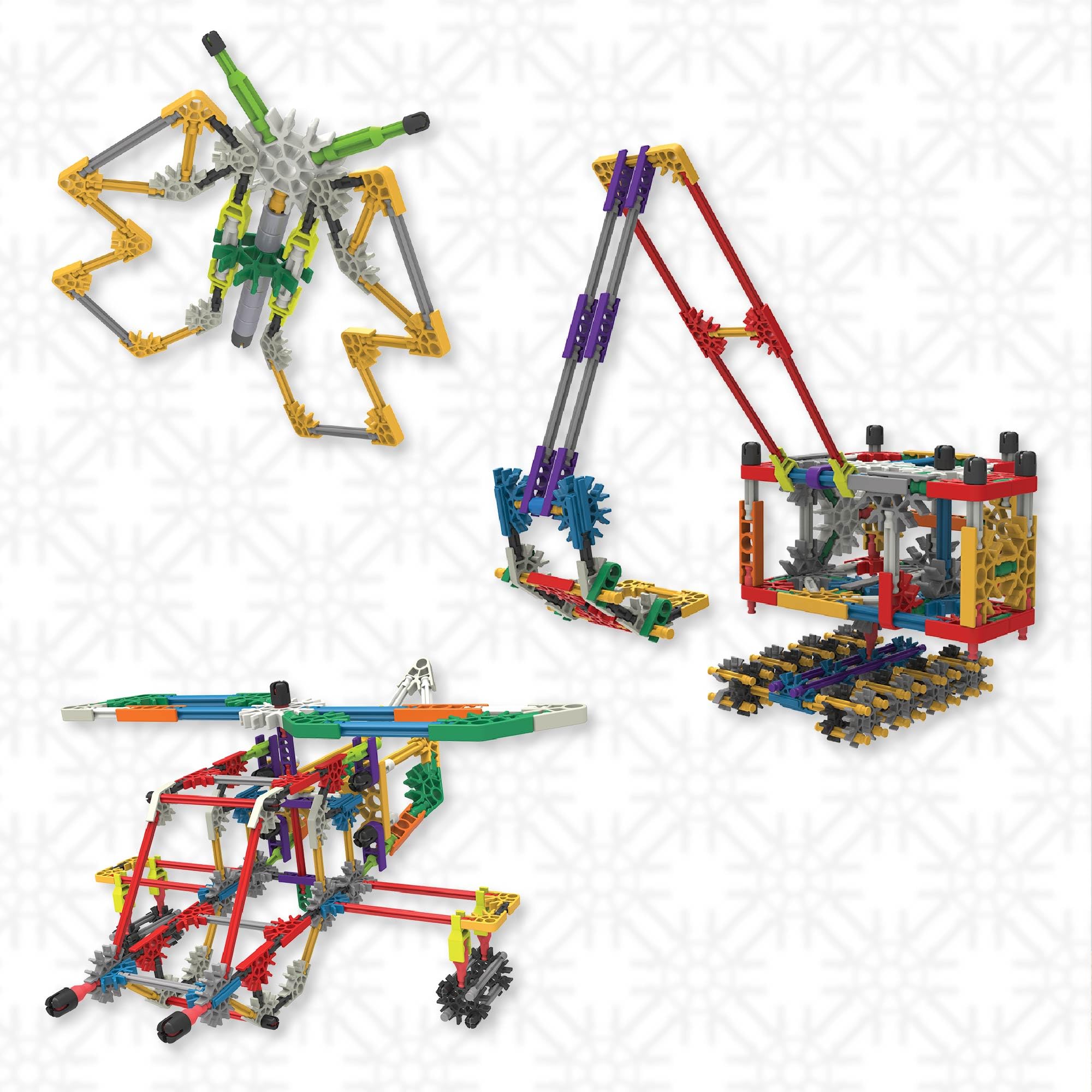 K'NEX Adventure Wheels instruction booklet guiding 35 model builds