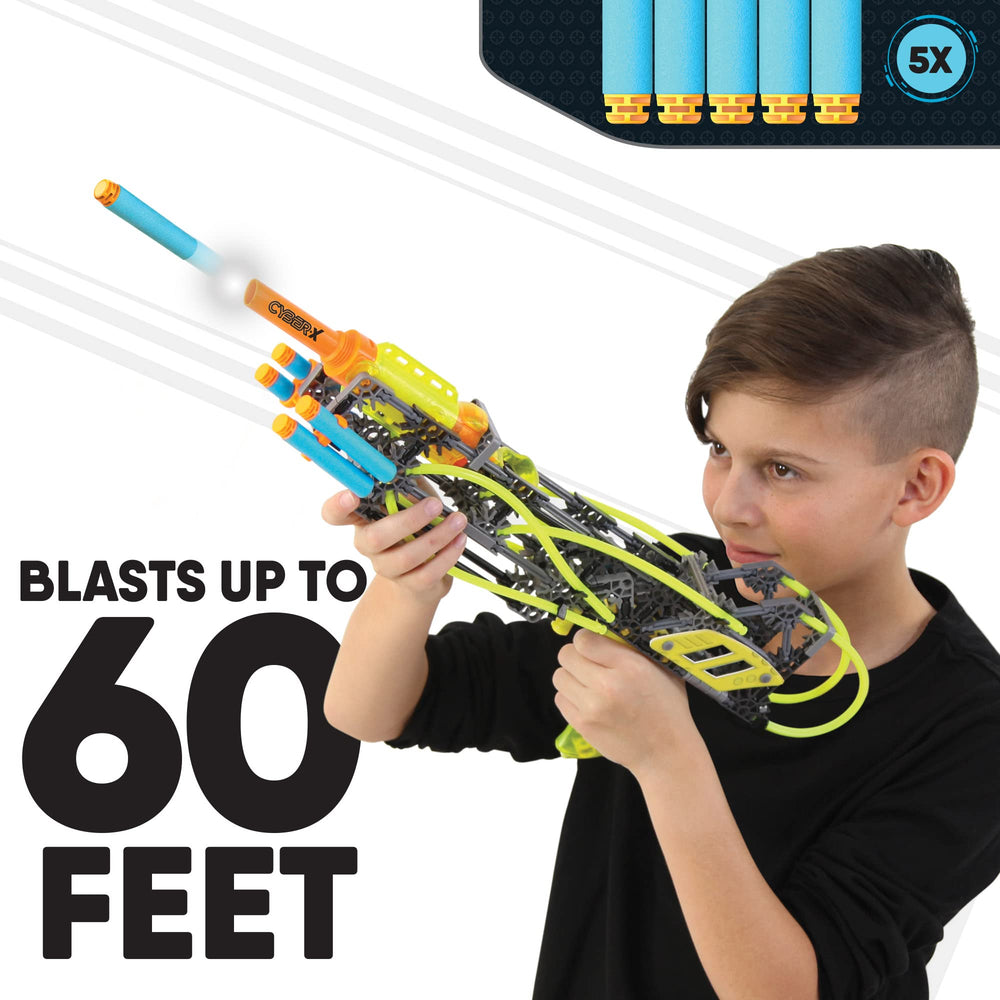 K'NEX Cyber-X C5 Neostrike instructions simplify assembly