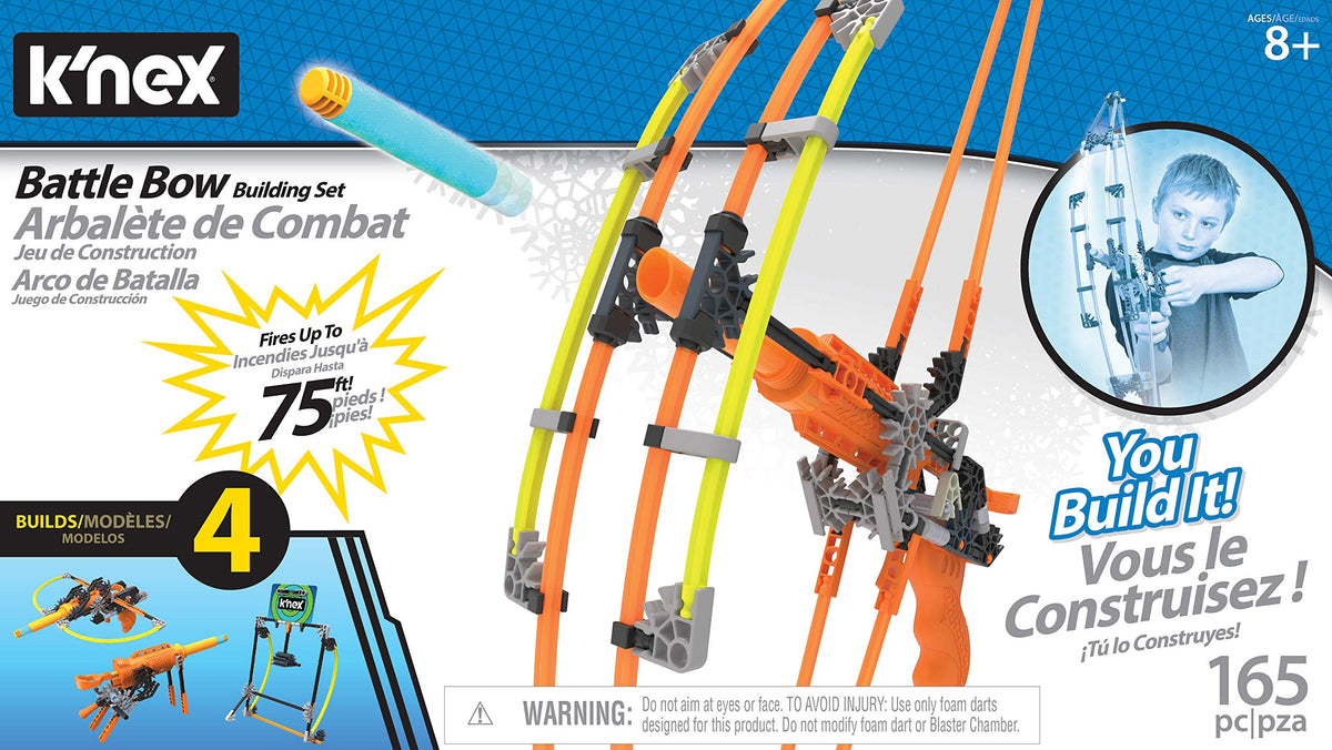 K'NEX K-Force Battle Bow Set full kit for creative building adventures
