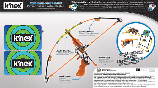 K'NEX K-Force Bow Chamber close-up for customizable blaster design