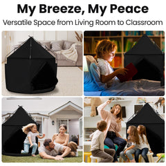 KNOCLOC sensory tent portable design for classroom and home use