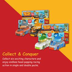 Knuckle Headz crash-ready design supports screen-free, imaginative play.