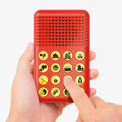 KNUCKLHEAD Sound Effects Machine pocket-size design fits backpacks and pockets.