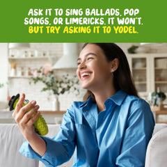 KNUCKLHEAD Yodeling Pickle pocket-size prank on the go