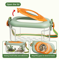 KOALA DIARY compass and whistle included for learning directions on wilderness trips.
