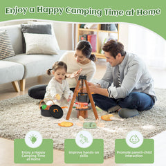 Koala Diary tripod stove with stand highlights realistic pretend setup.
