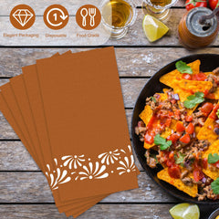 Kochorie Cielito Lindo napkins soft-touch feel and strong absorbency for spills.
