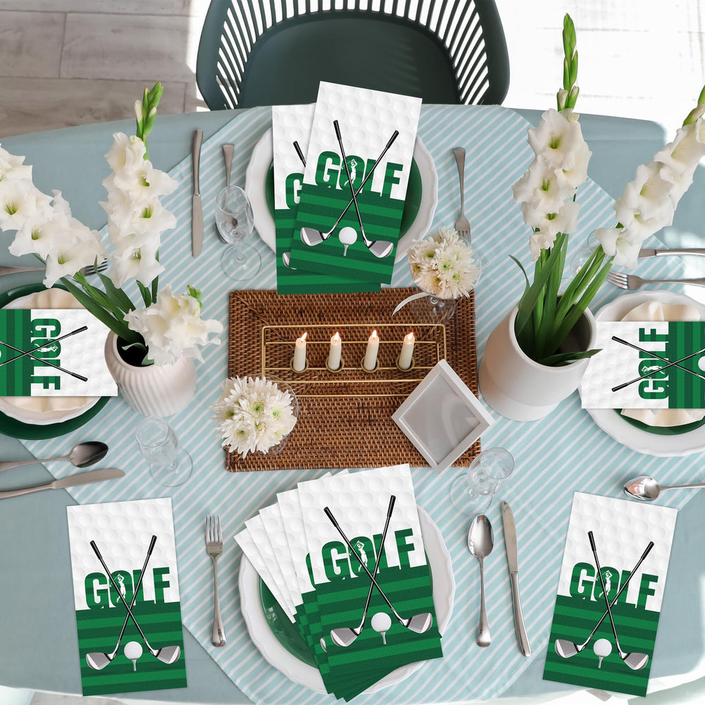 Kochorie golf napkins ideal for golf tournaments and party settings
