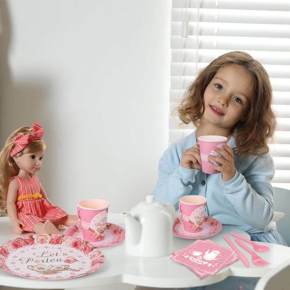 Kochorie three-size plates cover meals, desserts, and beverages smoothly.