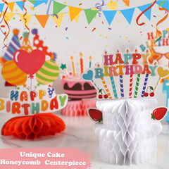Kockuu gift honeycomb centerpiece creates joyful party accents