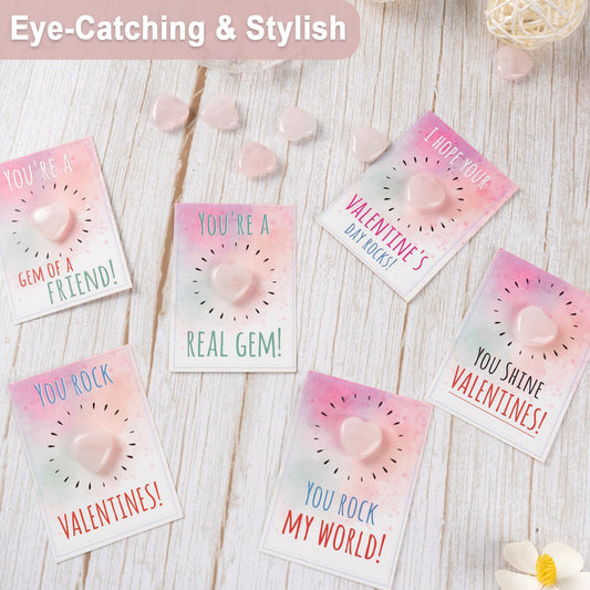 Kockuu valentines cards pink design ideal for classroom exchanges.