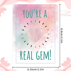 Kockuu clear gift bags keep Valentine gifts neat and presentable.