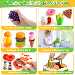 Kodatek fruits and vegetables set helps kids explore healthy foods through play.
