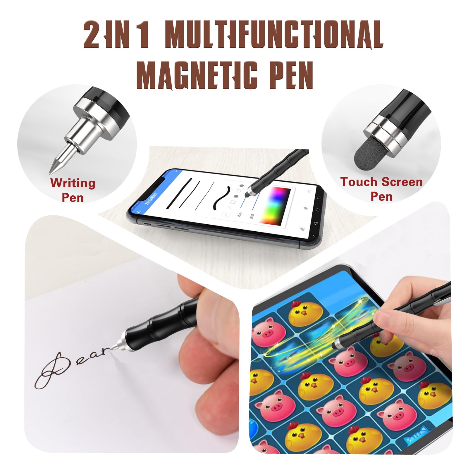 Kodatek magnetic fidget pen stress relief during study or work